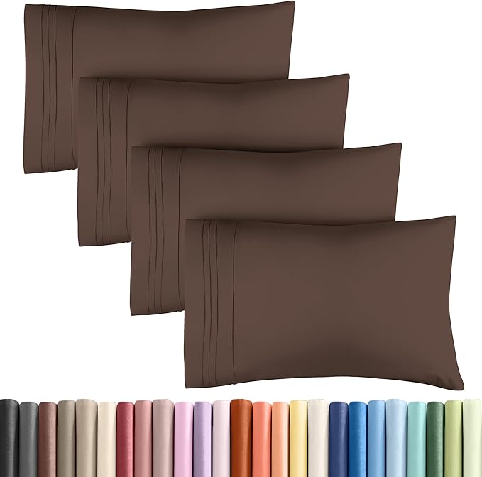 King Pillow Cases Set of 4 by CGKUnlimited