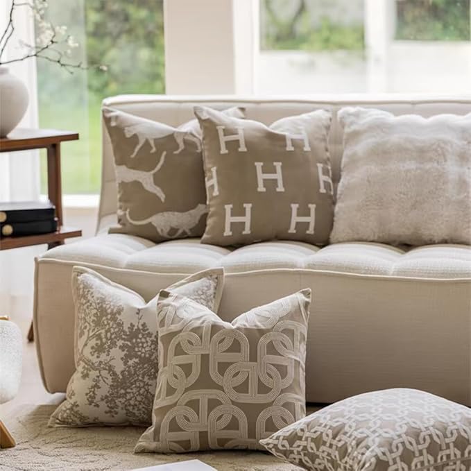 20x20'' Inches Throw Pillow Cushion Cover - Image 4