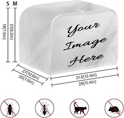 ZFRXIGN Mushroom Toaster Covers 4 Slice Toaster Dust Cover Moon Night Toaster - Image 7