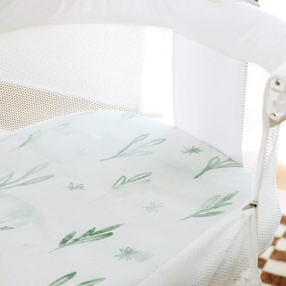 GRSSDER Stretch Ultra Soft Fitted Bassinet Sheets 3 Pack, Universal Fit - Image 8