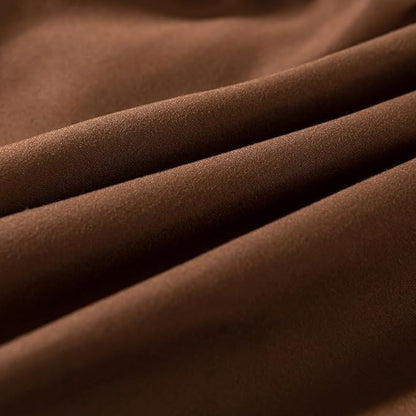Brown Bed Skirt Twin Size Ruffled Bed Skirt - Image 4