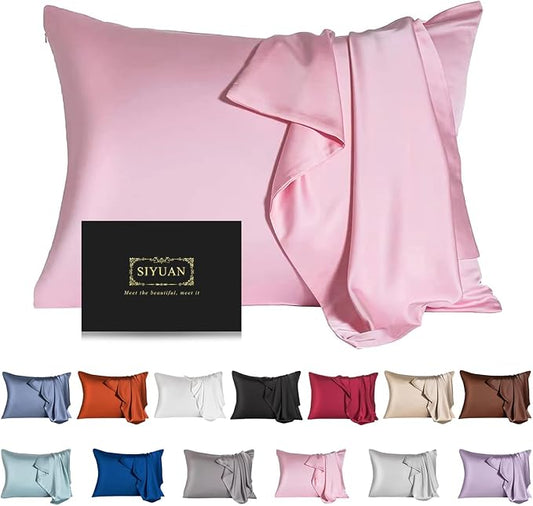 Mulberry Silk Pillowcase for Hair and Skin, Toddler Size Kids Silk Pillow Case by SIYUAN
