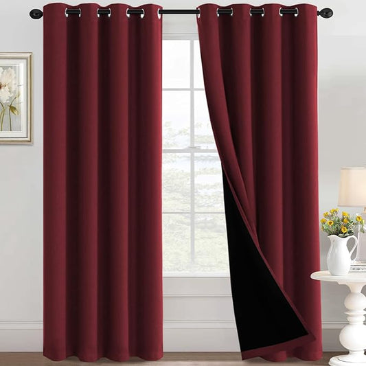 H.VERSAILTEX 100% Blackout Curtains by HVERSAILTEX