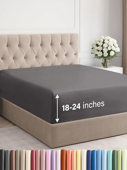 Extra Deep Queen Fitted Sheet by CGKUnlimited