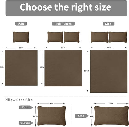 Easy-Going Full/Queen Size Reversible Quilt Set - Image 7