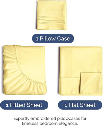 Twin XL Size 3 Piece Sheet Set - Image 2