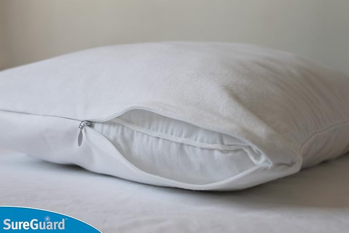 Set of 2 Body Size SureGuard Pillow Protectors - Image 3