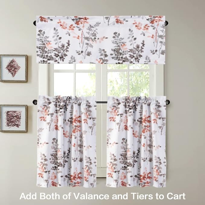 H.VERSAILTEX Valance for Kitchen Windows/Bathroom/Living Room/Bedroom Blackout - Image 6