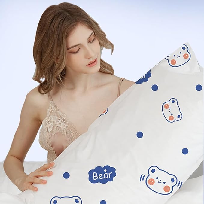 Portable Disposable Bed Sheet, Duvet Cover, Pillowcase Four Piece Set, - Image 8