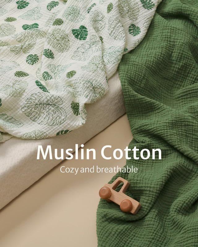 Blissful Diary Muslin Crib Sheets - Image 2