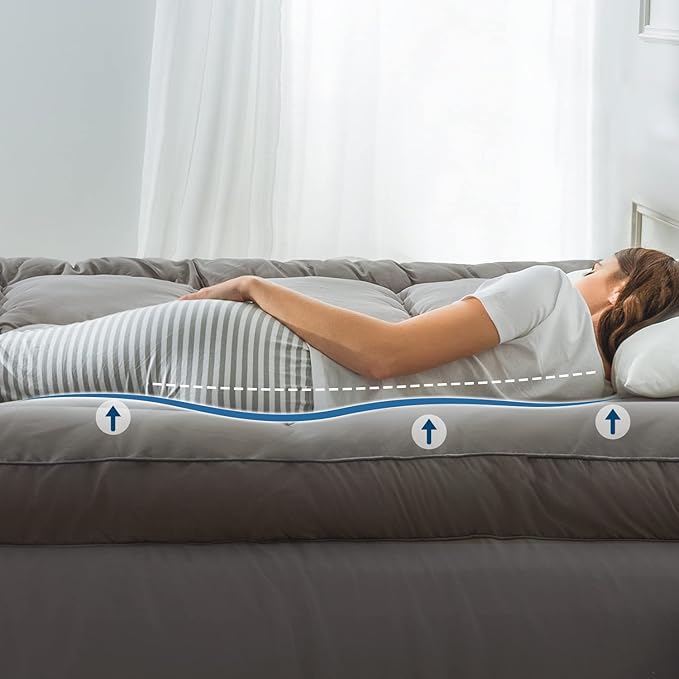 Marine Moon Mattress Topper Queen, Marine Moon Cooling Bed Topper Cover - Image 8