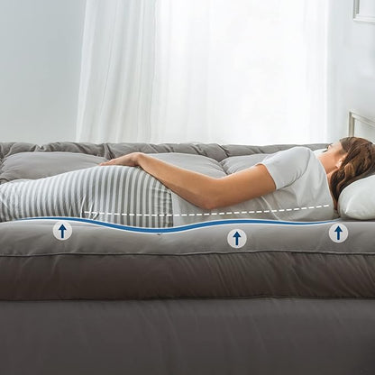 Marine Moon Mattress Topper Queen, Marine Moon Cooling Bed Topper Cover - Image 8