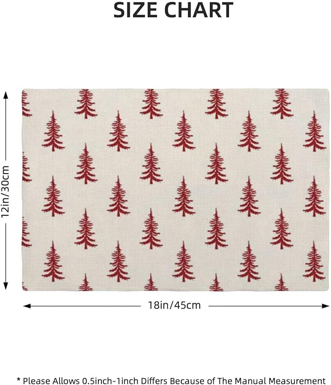 Christmas Set of 4 placemats - Image 4
