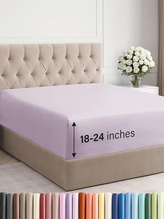 Extra Deep Queen Fitted Sheet by CGKUnlimited