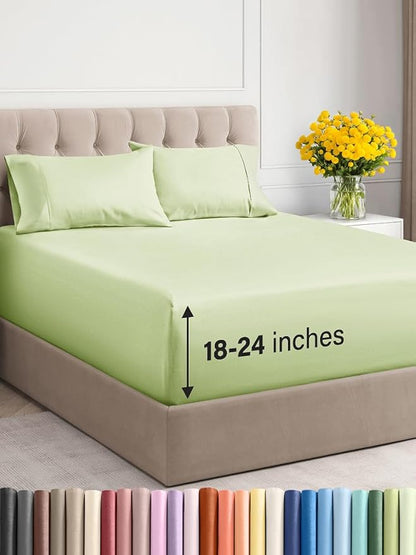 Extra Deep Twin Sheet Set by CGKUnlimited