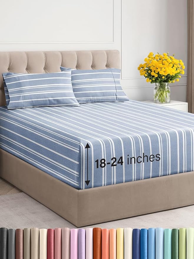 Extra Deep Twin XL Sheet Set by CGKUnlimited