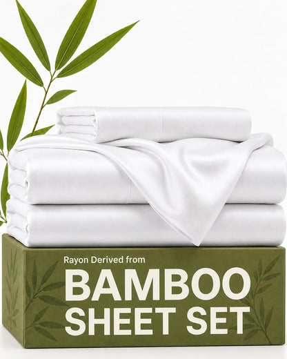 100% rayon derived from bamboo - bamboo sheets, main product view