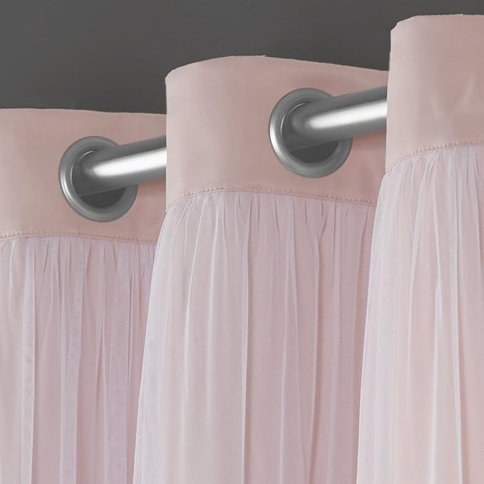 TOWN & COUNTRY LUXE Talia Double Layer Indoor Curtains, Sheer and Room - Image 5