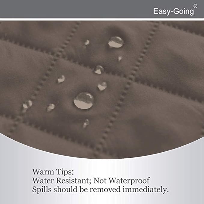Easy-Going 4 Seater Sofa Slipcover Reversible Sofa Cover Water Resistant Couch - Image 6