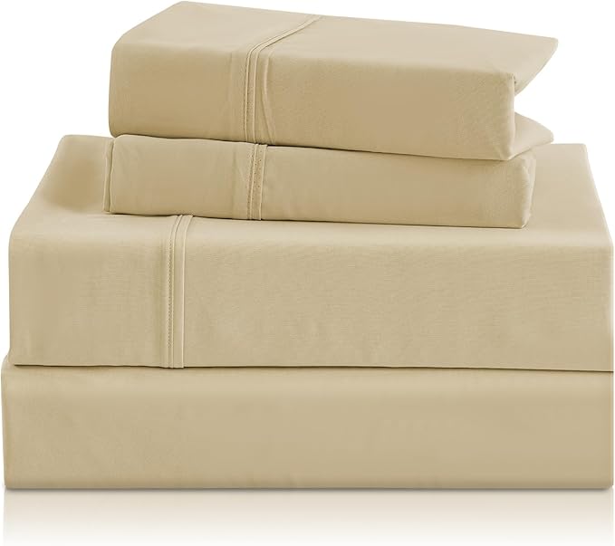 Holtel Luxury Twin Sheet Set by COZYSMILE