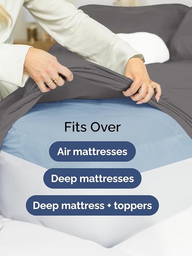 Extra Deep Pocket Cal King Sheets - Image 6