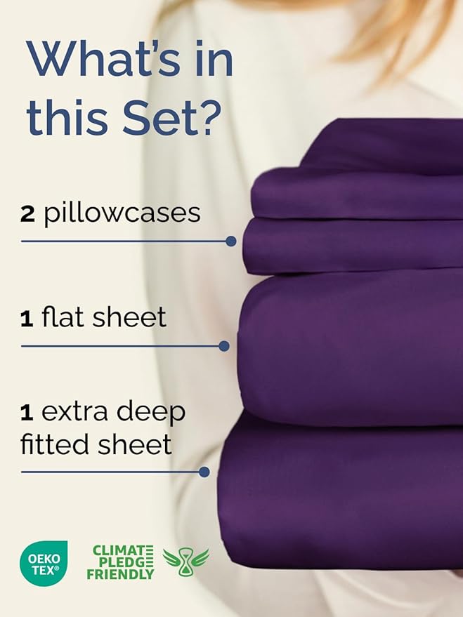 Extra Deep Pocket Full Sheets - Image 2