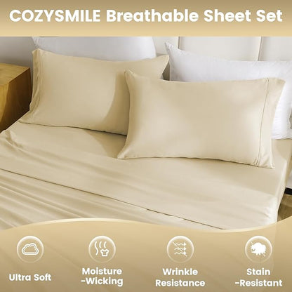 Lightweight Soft King Sheet Set - Image 8