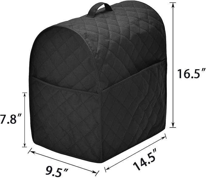 Stand Mixer Dust Cover with 3 Pockets Compatible with KitchenAid Tilt Head - Image 4