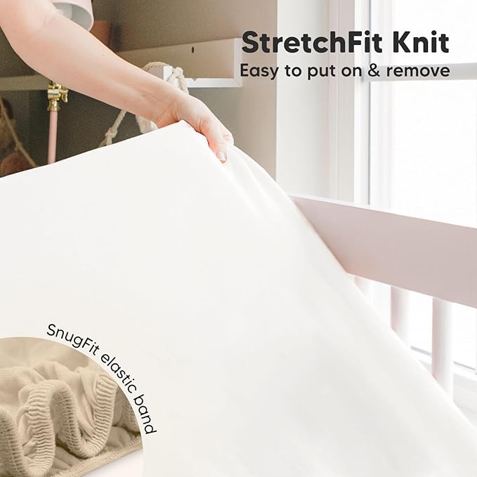 KeaBabies 2-Pack Baby Crib Sheets - Image 6