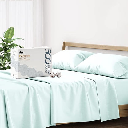 Mayfair Linen 500 Thread Count Full Cotton Sheets by MayfairLinen
