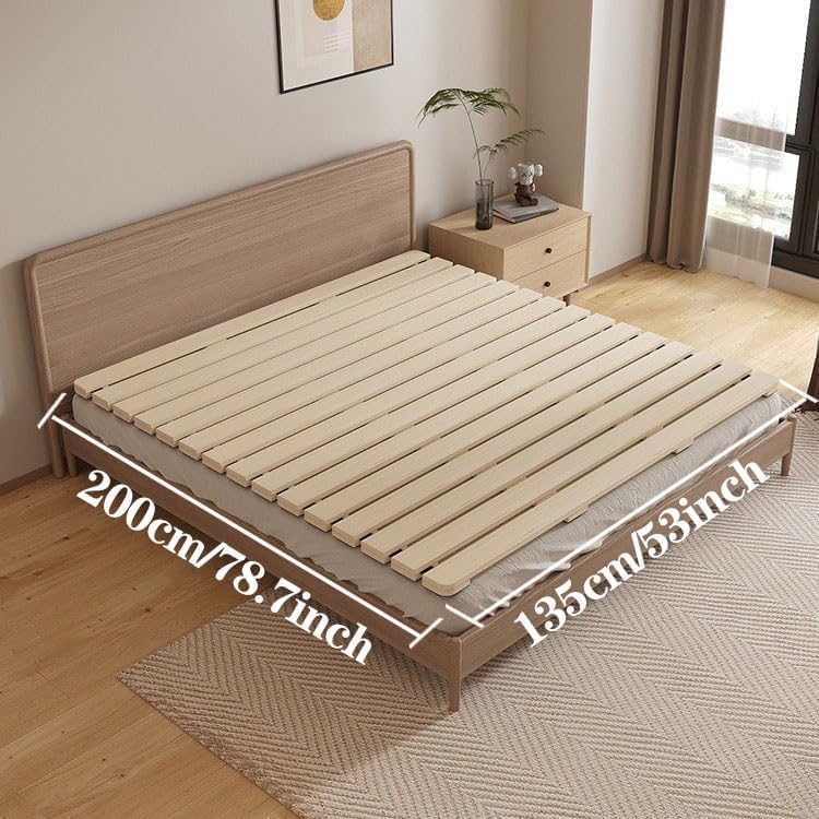 floor bed frame,japanese bed frame,breathable moisture resistant shown in use