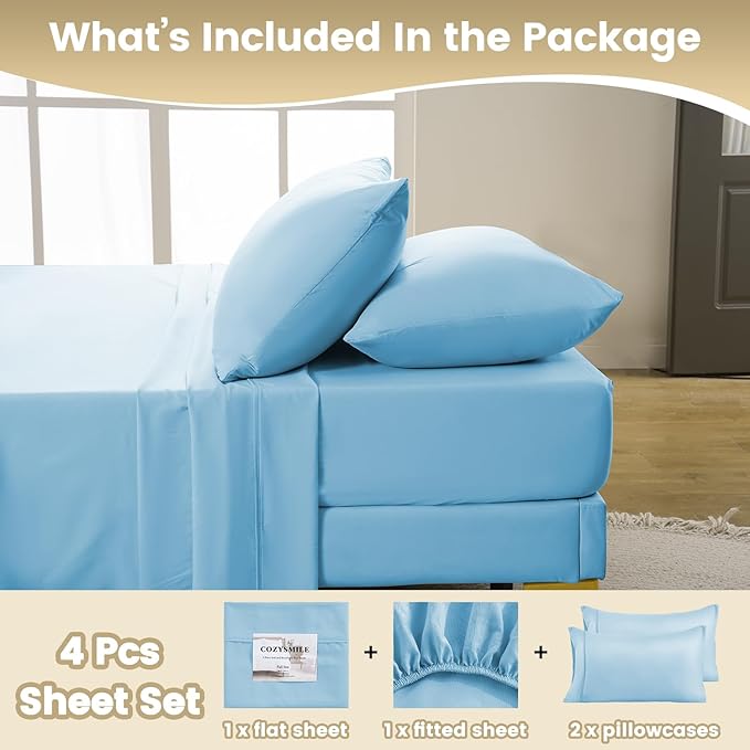 Silky Soft King Sheet Set - Image 5