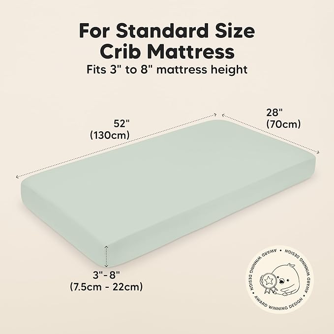 KeaBabies 2-Pack Baby Crib Sheets - Image 3