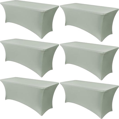 Obstal 6 Pack Stretch Spandex Table Covers by Obstal