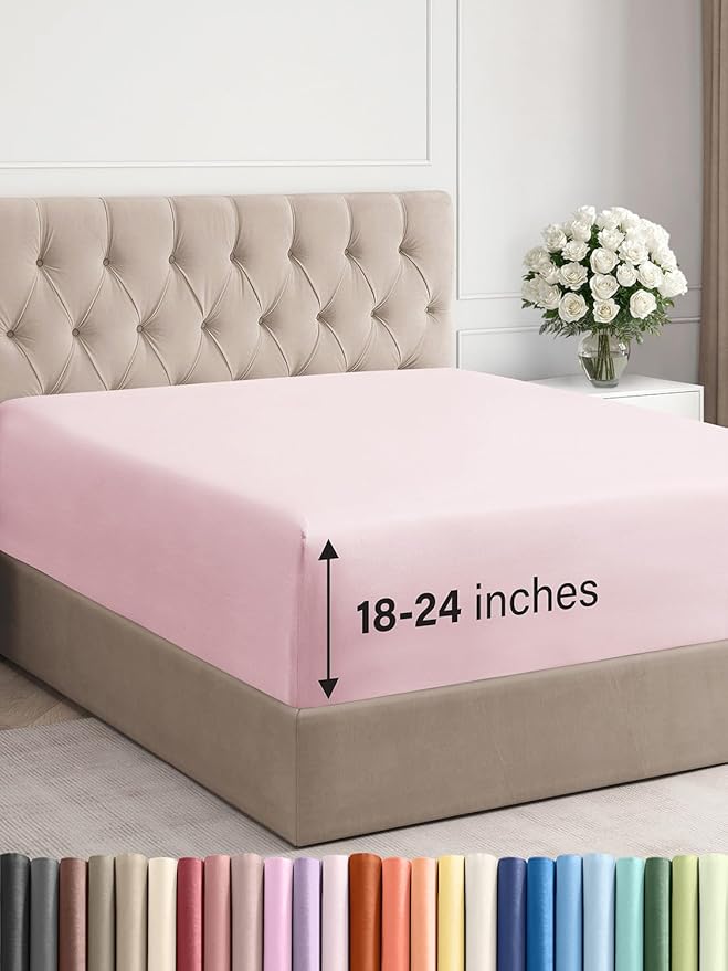 Extra Deep Full Fitted Sheet by CGKUnlimited
