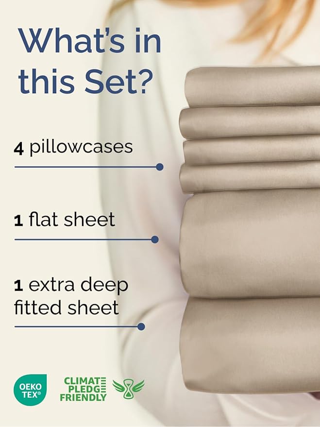 Extra Deep Cal King Sheet Set - Image 2