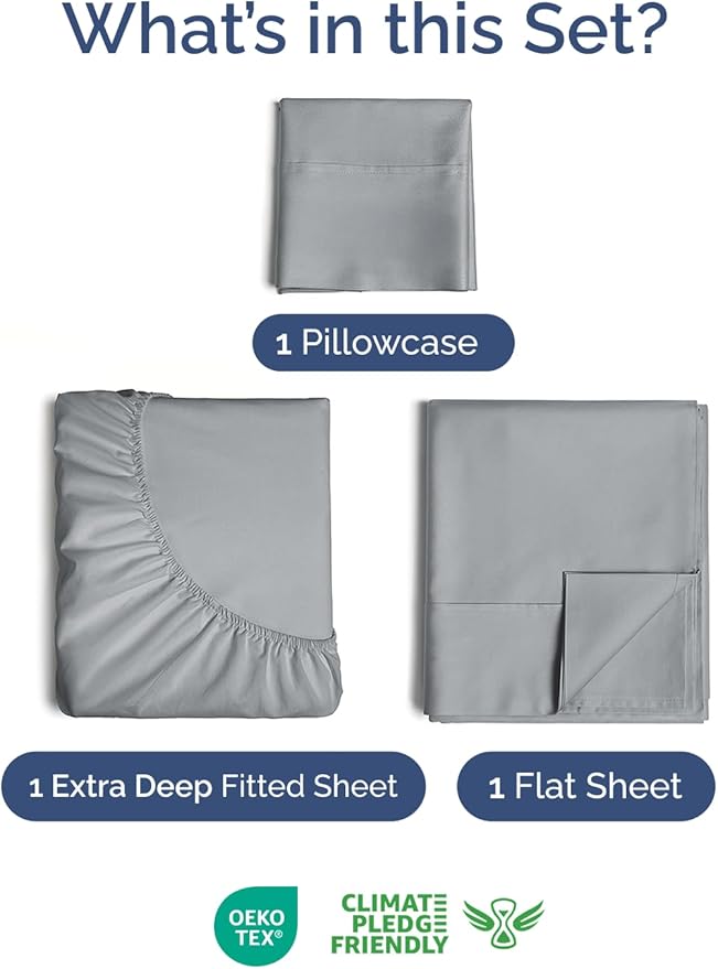Extra Deep Pocket Twin Sheets - Image 2