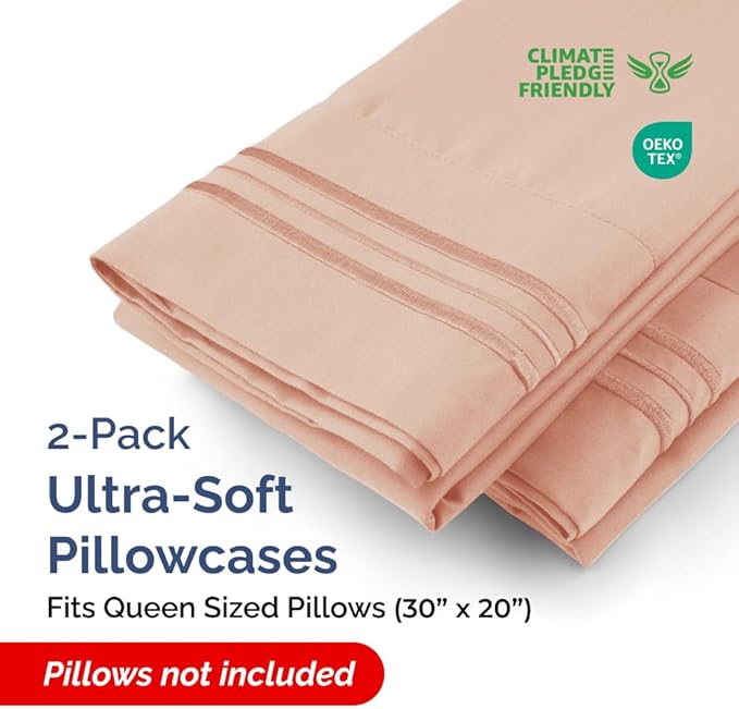 Queen Pillow Cases Set of 2 - Image 2