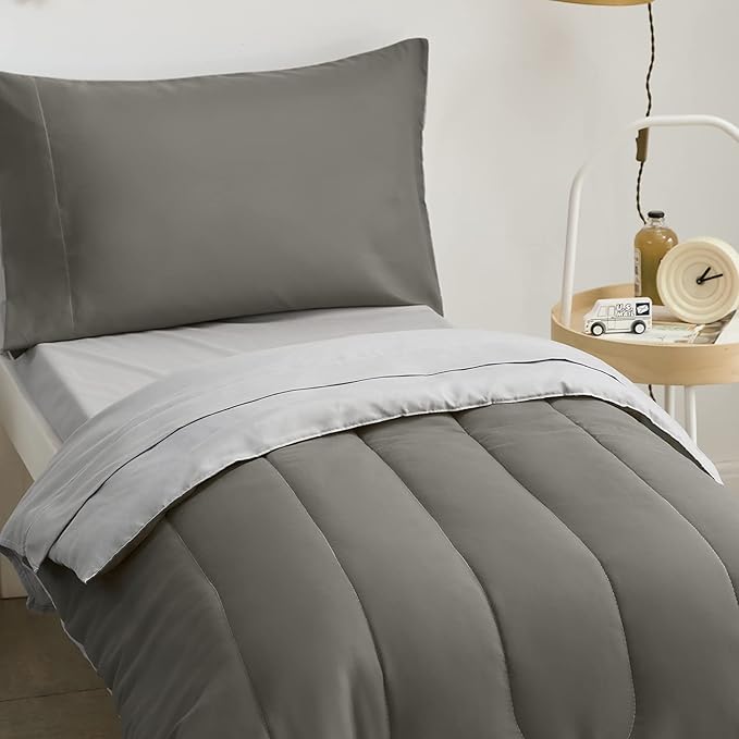 UOZZI BEDDING 4 Pieces Toddler Bedding Set Ultra Soft and Breathable Toddler - Image 3