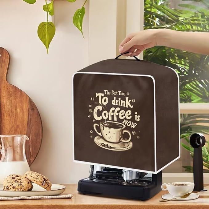 Mumeson Coffee Cup Coffee Maker Cover, Home Kitchen Appliance Cover Stain Dust - Image 4