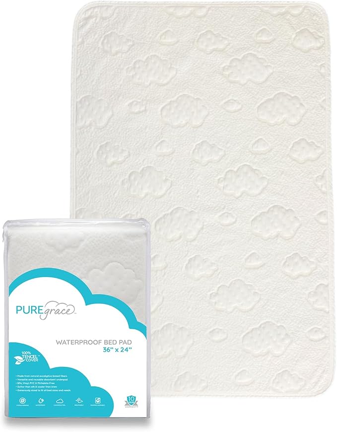 PUREgrace Tencel Waterproof Bed Pad by PUREgrace