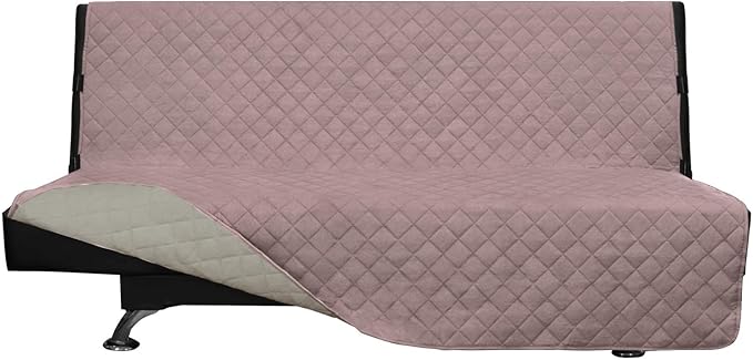 Easy-Going Futon Sofa Slipcover Reversible Sofa Cover Armless Futon Cover by Easy-Going