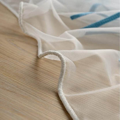 Melodieux Wheat Embroidery Sheer Curtain - Image 6