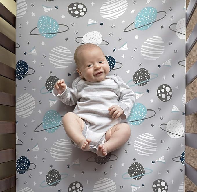 BROLEX Baby Fitted Crib Sheets: Kid Crib Sheets - Image 6