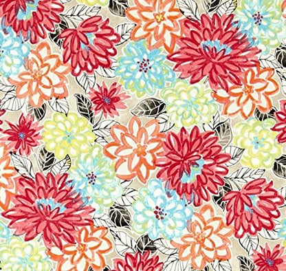 RSH DECOR: Tufted Wicker Loveseat Cushion | 41” x 19" | All-Weather Spun Fabric - Image 2