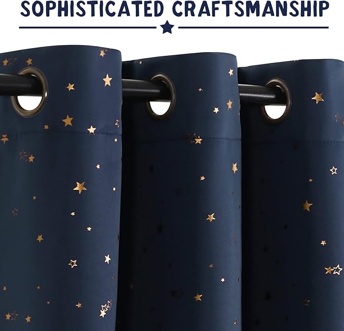 PrinceDeco Blackout Kids Curtains - Image 2