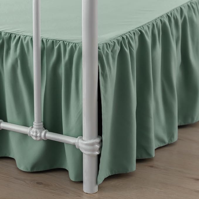 Bed Skirt Twin Size Ruffled Bed Skirt by xuandian