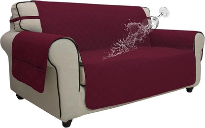 Easy-Going Waterproof Oversized Loveseat Covers Leakproof Couch Cover by Easy-Going