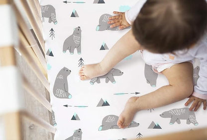 BROLEX Baby Fitted Crib Sheets: Kid Crib Sheets - Image 4
