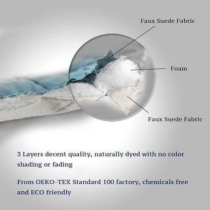 H.VERSAILTEX Reversible Futon Cover Water Repellent Armless Sofa Slipcover - Image 4